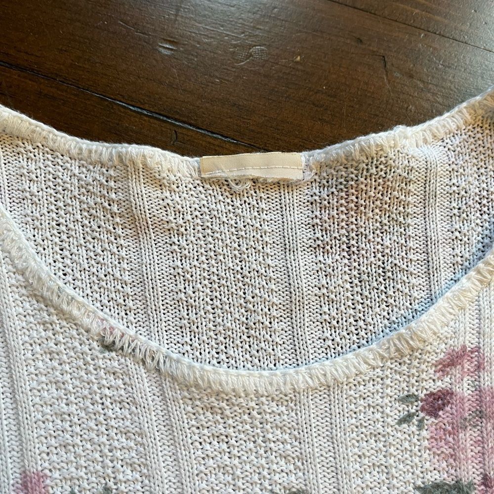 Vintage floral sweater - Picture 2 of 5